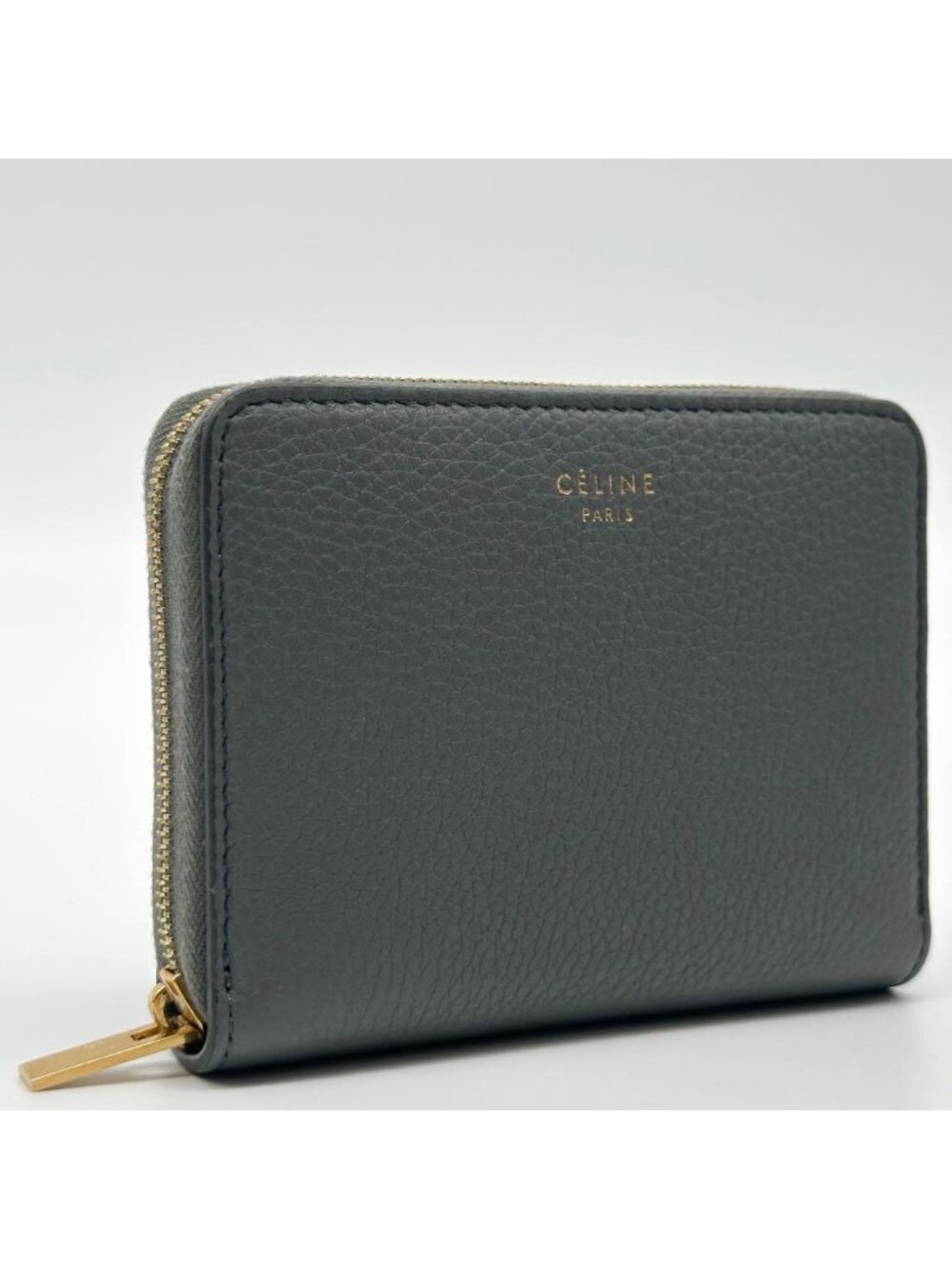 Celine Zipped Wallet Compact Coin Purse - Picture 10 of 10